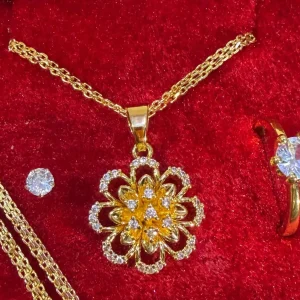 Premium Korean gold plated necklace SKU510